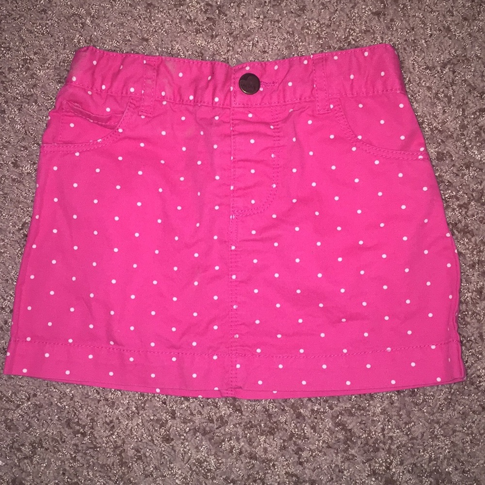 Polka dot skirt